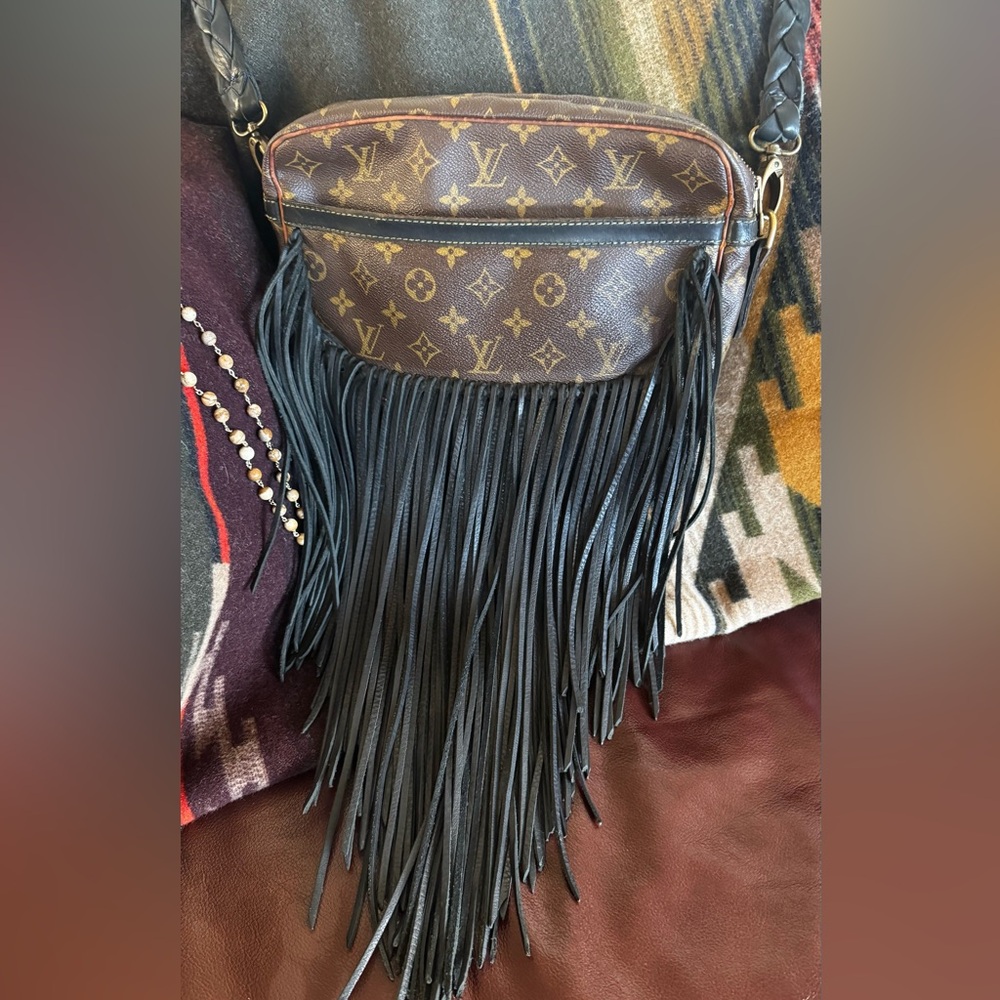 Louis Vuitton - Vintage Western Boho Fringe Bag